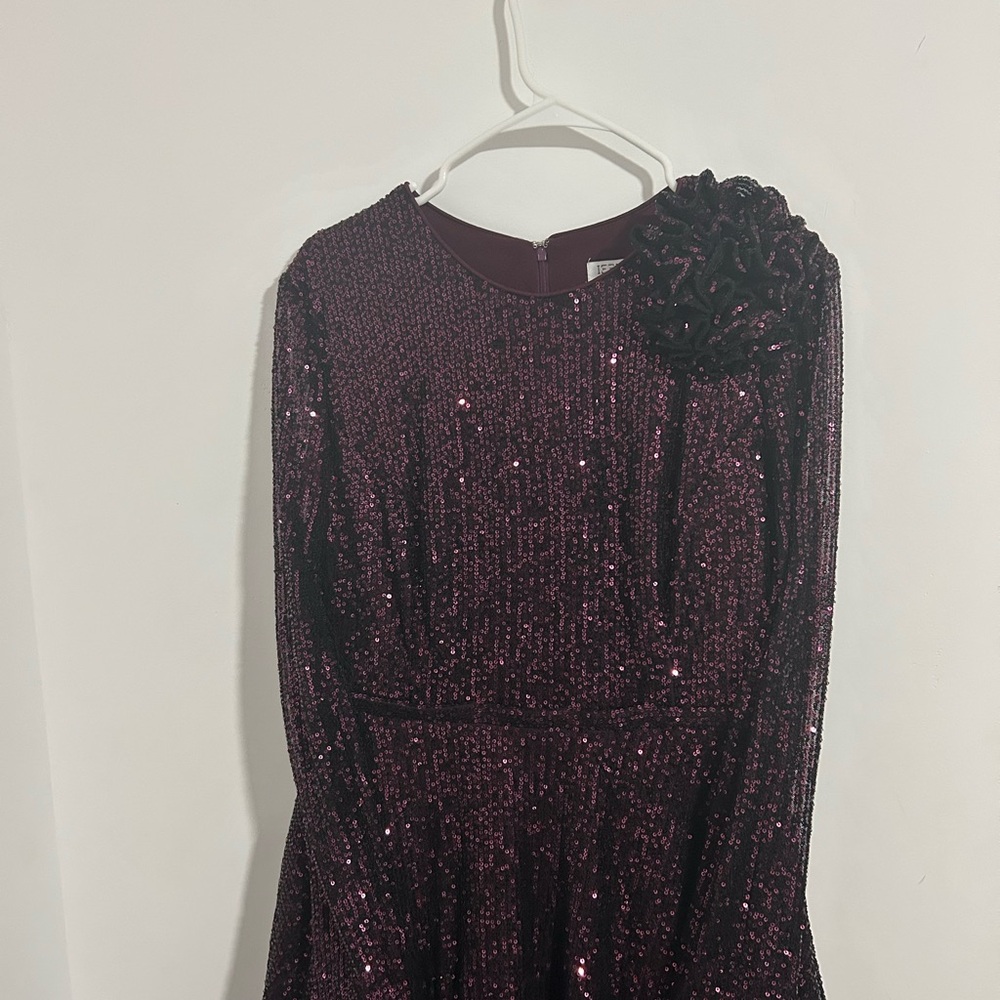 Mac Duggal Glittering Purple Formal Dress